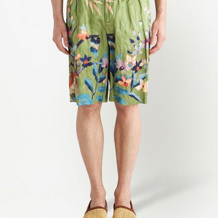 Etro Shorts Green