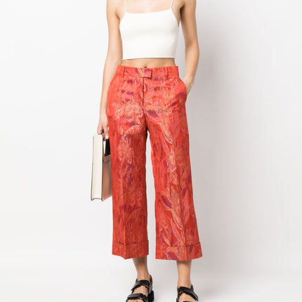 Alberto Biani Trousers Red