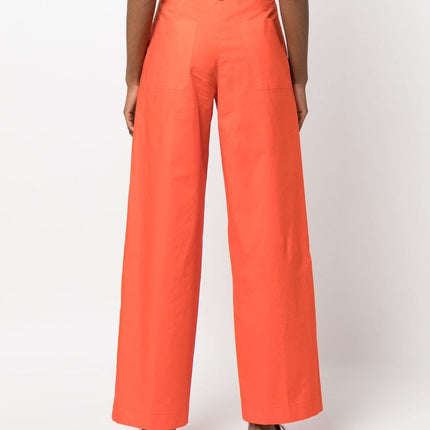 Erika Cavallini Semi-Couture Trousers Red