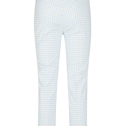 AVENUE MONTAIGNE Trousers Clear Blue