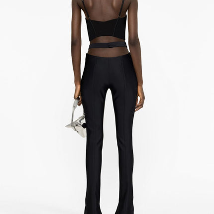 MUGLER Trousers Black