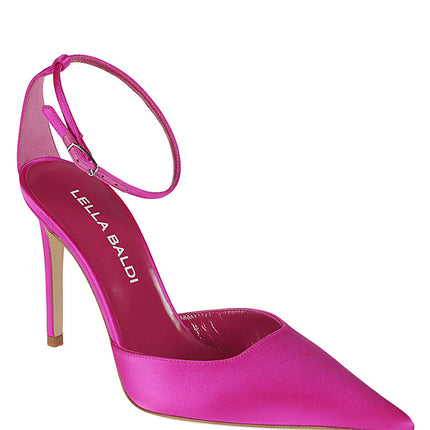 Lella Baldi With Heel Fuchsia