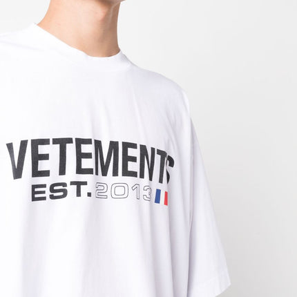 Vetements T-shirts and Polos White