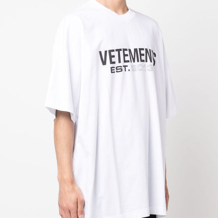 Vetements T-shirts and Polos White