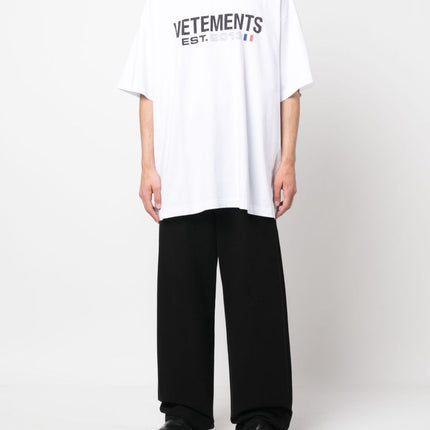 Vetements T-shirts and Polos White