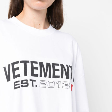 Vetements T-shirts and Polos White