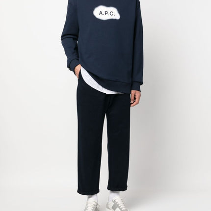 A.P.C. Sweaters Blue