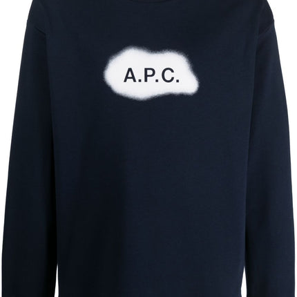 A.P.C. Sweaters Blue