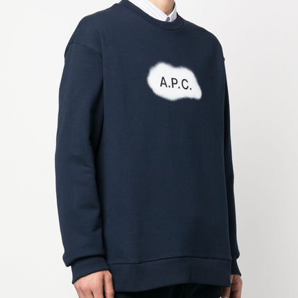 A.P.C. Sweaters Blue