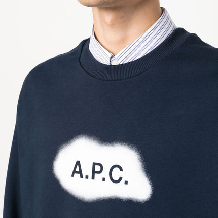 A.P.C. Sweaters Blue