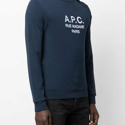 A.P.C. Sweaters Blue