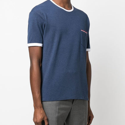 Thom Browne T-shirts and Polos Blue