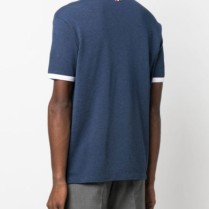 Thom Browne T-shirts and Polos Blue