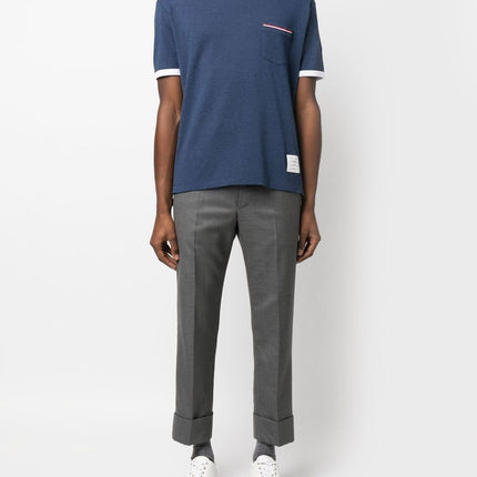 Thom Browne T-shirts and Polos Blue