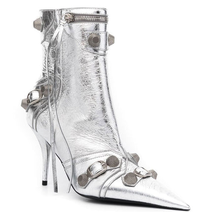 Balenciaga Boots Silver