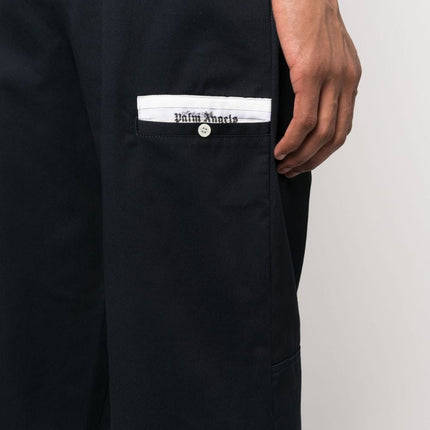 Palm Angels Trousers Blue