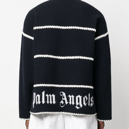 Palm Angels Sweaters Blue