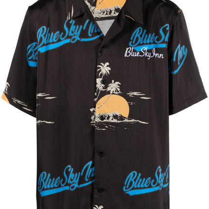 BLUE SKY INN Top Black