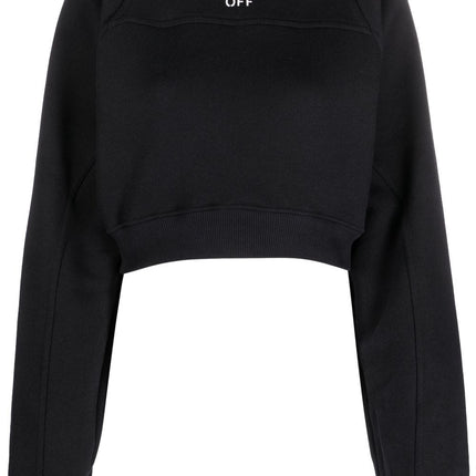 Off White Sweaters Black