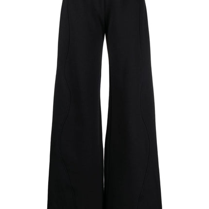 Off White Trousers Black