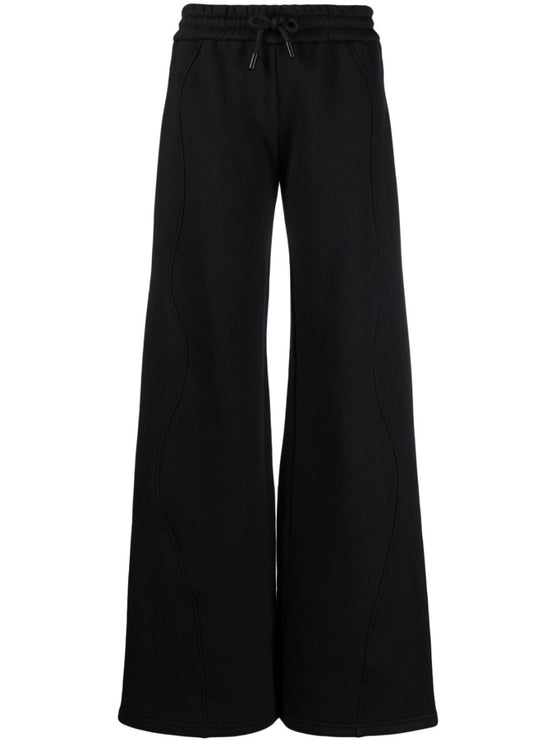 Off White Trousers Black