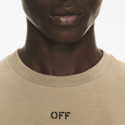 Off White T-shirts and Polos Beige