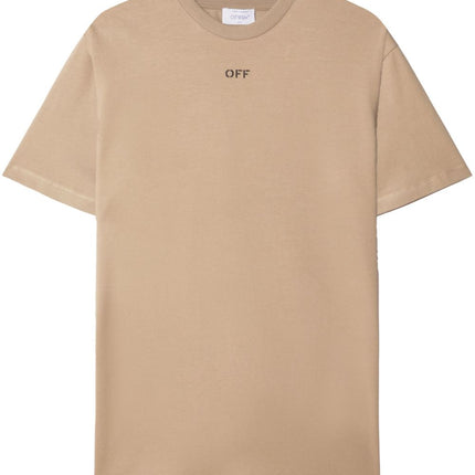 Off White T-shirts and Polos Beige