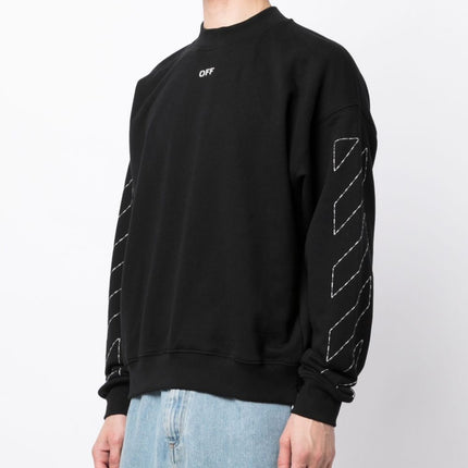 Off White Sweaters Black