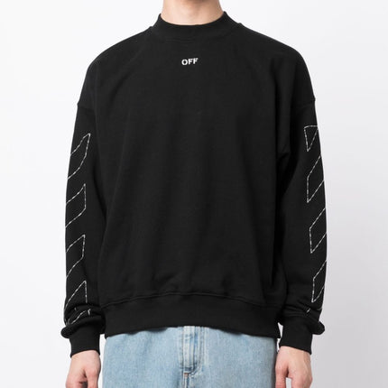 Off White Sweaters Black