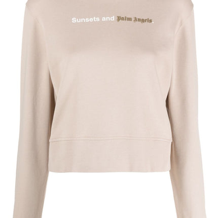 Palm Angels Sweaters Beige