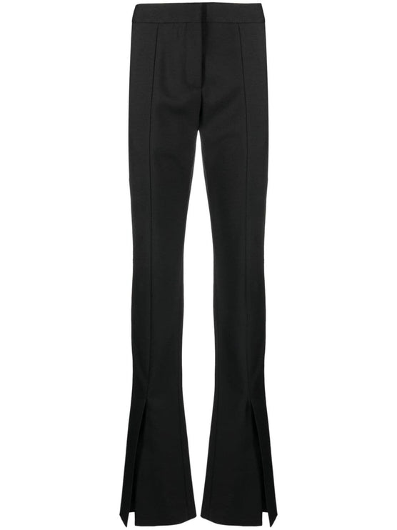 Off White Trousers Black