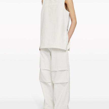 JIL SANDER FASHION Trousers White