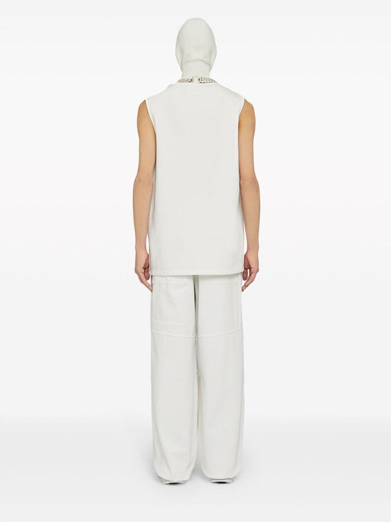 JIL SANDER FASHION Trousers White