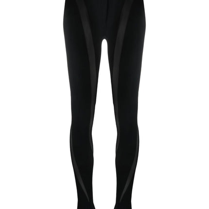 MUGLER Trousers Black