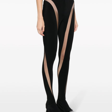 MUGLER Trousers Black