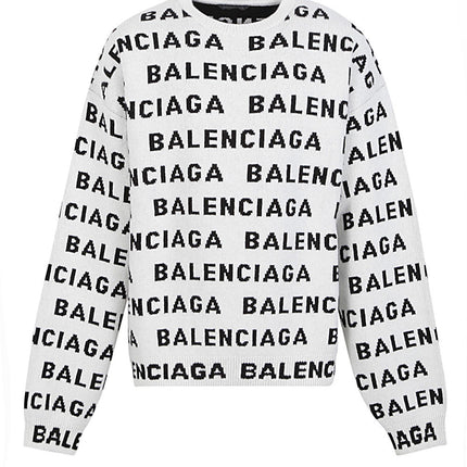 Balenciaga Sweaters White