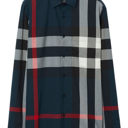 Burberry Shirts Blue