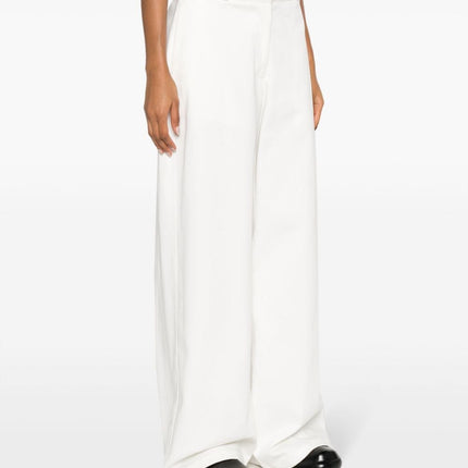 JIL SANDER FASHION Trousers White