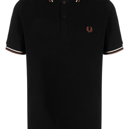 Fred Perry T-shirts and Polos Black