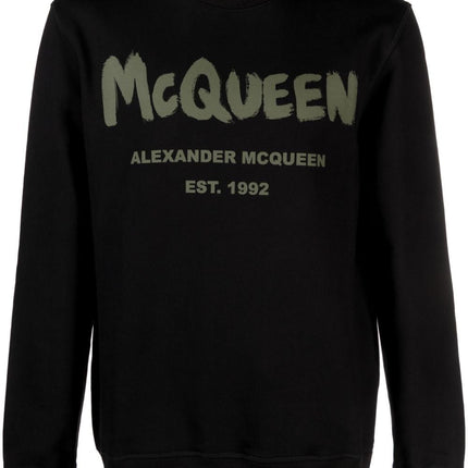 Alexander McQueen Sweaters Black