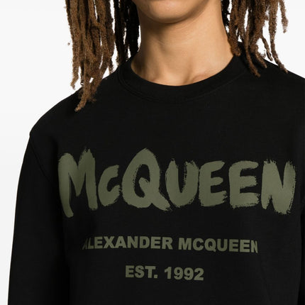 Alexander McQueen Sweaters Black