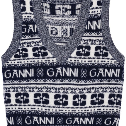 GANNI Sweaters Grey