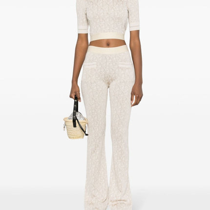 Palm Angels Trousers White