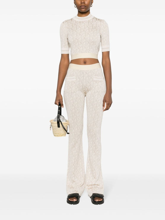 Palm Angels Trousers White