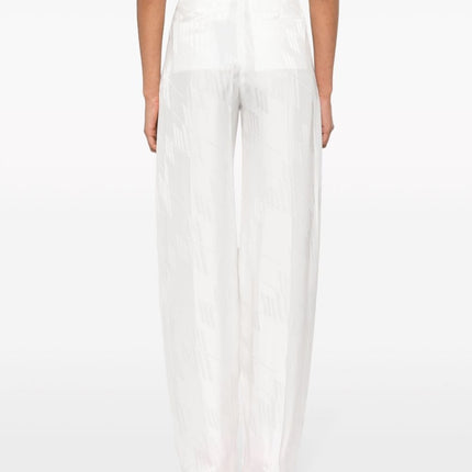 The Attico Trousers White