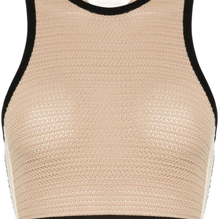 Palm Angels Top Beige