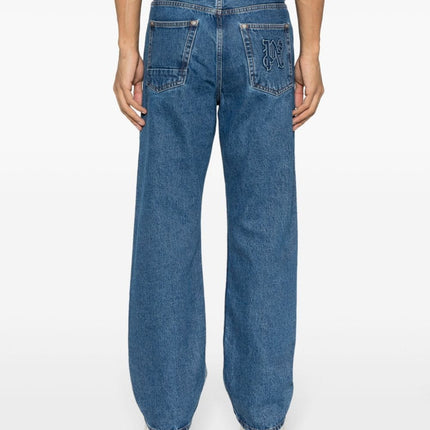 Palm Angels Jeans Blue