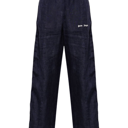 Palm Angels Trousers Blue