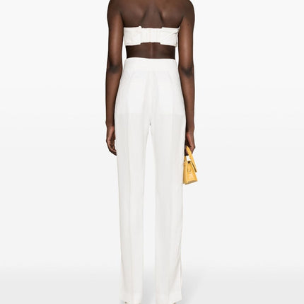 JACQUEMUS Trousers White