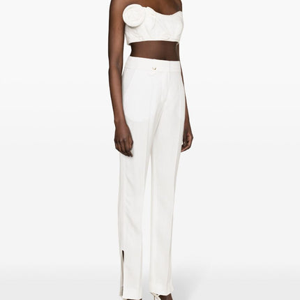 JACQUEMUS Trousers White